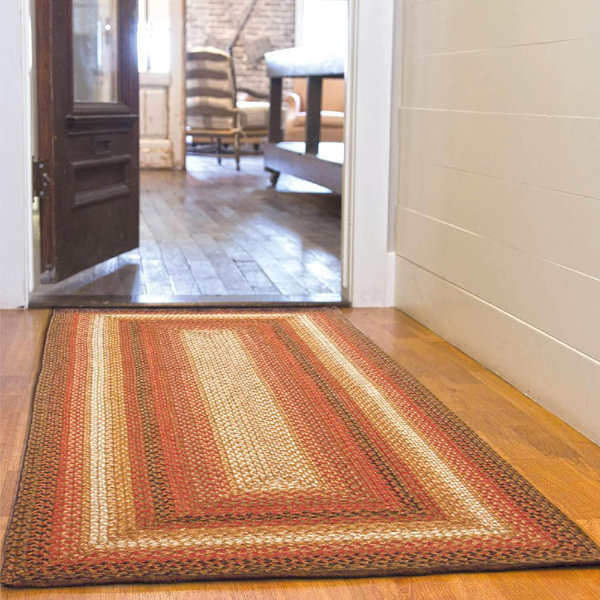 August Grove® Azami Handmade Hand Braided Mixed Rug Wayfair Canada